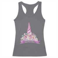 Cute Mamacorn Mother's Day Racerback Tank Top
