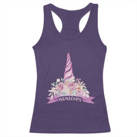 Cute Mamacorn Mother's Day Racerback Tank Top