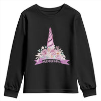 Cute Mamacorn Mother's Day Youth Sweatshirt