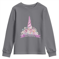 Cute Mamacorn Mother's Day Youth Sweatshirt