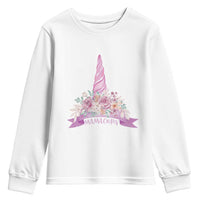 Cute Mamacorn Mother's Day Youth Sweatshirt