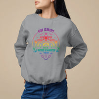 Mother's Day Sweatshirt Oh Ship It's A Mother Daughter Trip Cruise - Wonder Print Shop