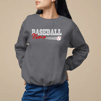 Baseball Mom Sweatshirt I'm Not Yelling This is My Baseball Nana Voice - Wonder Print Shop