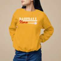 Baseball Mom Sweatshirt I'm Not Yelling This is My Baseball Nana Voice - Wonder Print Shop