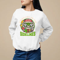 Soccer Mom Sweatshirt Living Life On The Sidelines - Wonder Print Shop