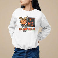 Basketball Mimi Bandana Leopard Mother's Day Sweatshirt - Wonder Print Shop