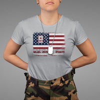 Mother's Day T Shirt U.S Army Mom American Flag Veteran - Wonder Print Shop
