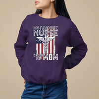 My Favorite Nurse Calls Me Mom Mother's Day Sweatshirt - Wonder Print Shop