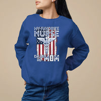 My Favorite Nurse Calls Me Mom Mother's Day Sweatshirt - Wonder Print Shop