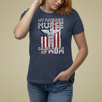 My Favorite Nurse Calls Me Mom Mother's Day T Shirt For Women - Wonder Print Shop