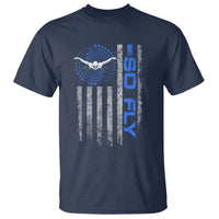 So Fly USA Swimming Team Sports Athlete Aquatic T Shirt - Wonder Print Shop