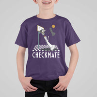 Funny Checkmate Chess Basketball Player T Shirt For Kid - Wonder Print Shop