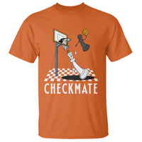 Funny Checkmate Chess Basketball Player T Shirt - Wonder Print Shop