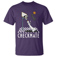 Funny Checkmate Chess Basketball Player T Shirt - Wonder Print Shop