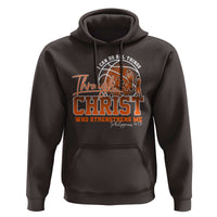 Christian Basketball Player Hoodie I Can Do All Things Through Christ Who Strengthens Me - Wonder Print Shop