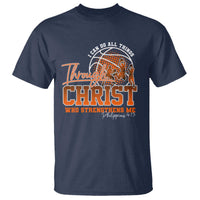 Christian Basketball Player T Shirt I Can Do All Things Through Christ Who Strengthens Me - Wonder Print Shop