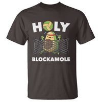 Funny Volleyball T Shirt Holy Blockamole Cute Avocado - Wonder Print Shop