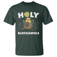 Funny Volleyball T Shirt Holy Blockamole Cute Avocado - Wonder Print Shop