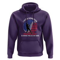 Funny Baseball Hoodie I Hit A Homerun Scoring You As My Dad - Wonder Print Shop
