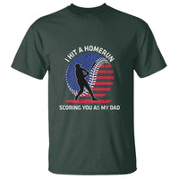Funny Baseball T Shirt I Hit A Homerun Scoring You As My Dad - Wonder Print Shop