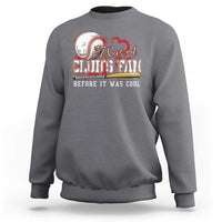 Funny Baseball Supporter Sweatshirt I Was A Cub's Fan Before It Was Cool - Wonder Print Shop
