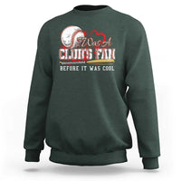 Funny Baseball Supporter Sweatshirt I Was A Cub's Fan Before It Was Cool - Wonder Print Shop