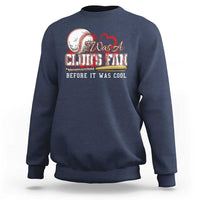 Funny Baseball Supporter Sweatshirt I Was A Cub's Fan Before It Was Cool - Wonder Print Shop