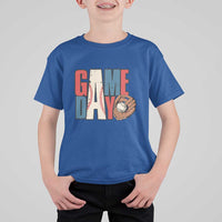 Baseball Game Day T Shirt For Kid - Wonder Print Shop