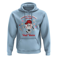 Funny Baseball Hoodie Take Me Out To The Ball Game Groovy - Wonder Print Shop