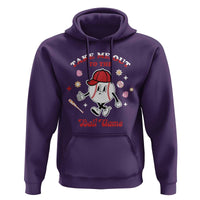Funny Baseball Hoodie Take Me Out To The Ball Game Groovy - Wonder Print Shop