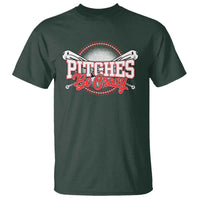 Funny Baseball T Shirt Pitches Be Crazy - Wonder Print Shop