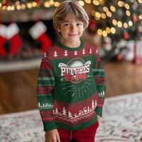 Funny Baseball Ugly Christmas Sweater Pitches Be Crazy - Wonder Print Shop