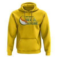 Baseball Coach Hoodie I Teach Kids To Hit And Steal - Wonder Print Shop