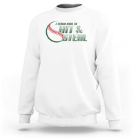 Baseball Coach Sweatshirt I Teach Kids To Hit And Steal - Wonder Print Shop