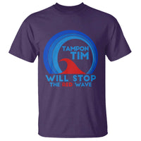 Tampon Tim T Shirt Will Stop The Red Wave Harris Walz 2024 - Wonder Print Shop