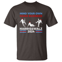 Funny Mind Ya Business Harris Walz 2024 T Shirt - Wonder Print Shop