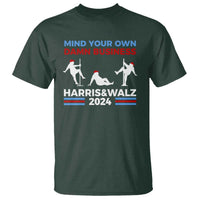 Funny Mind Ya Business Harris Walz 2024 T Shirt - Wonder Print Shop