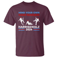 Funny Mind Ya Business Harris Walz 2024 T Shirt - Wonder Print Shop