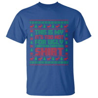 Funny Christmas T Shirt Too Hot For Ugly Sweaters - Wonder Print Shop