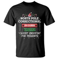 Funny Christmas Family Matching T Shirt North Pole Correctional Trespassing - Wonder Print Shop