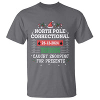 Funny Christmas Family Matching T Shirt North Pole Correctional Trespassing - Wonder Print Shop