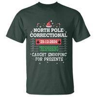 Funny Christmas Family Matching T Shirt North Pole Correctional Trespassing - Wonder Print Shop