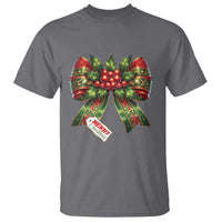 Funny Christmas Bow Present Costume T Shirt - Wonder Print Shop