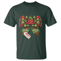 Funny Christmas Bow Present Costume T Shirt - Wonder Print Shop