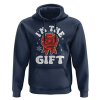 Funny Christmas Present Costume Hoodie I Am The Gift