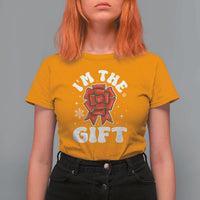 Funny Christmas Present Costume T Shirt For Women I Am The Gift - Wonder Print Shop