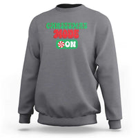 Funny Christmas Mode On Sweatshirt - Wonder Print Shop