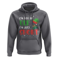 Funny Christmas Hoodie Im Not An Elf Just Short