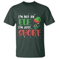 Funny Christmas T Shirt Im Not An Elf Just Short - Wonder Print Shop
