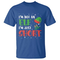 Funny Christmas T Shirt Im Not An Elf Just Short - Wonder Print Shop